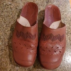 Clark's leather shoes